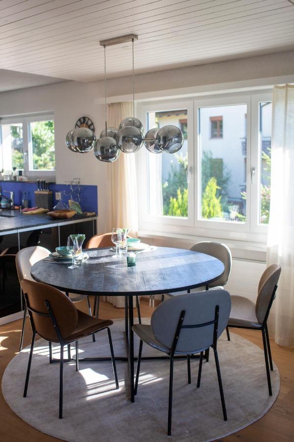 Traumhafte Sonnenresidenz mit Berg- und Seeblick Amden Exterior foto
